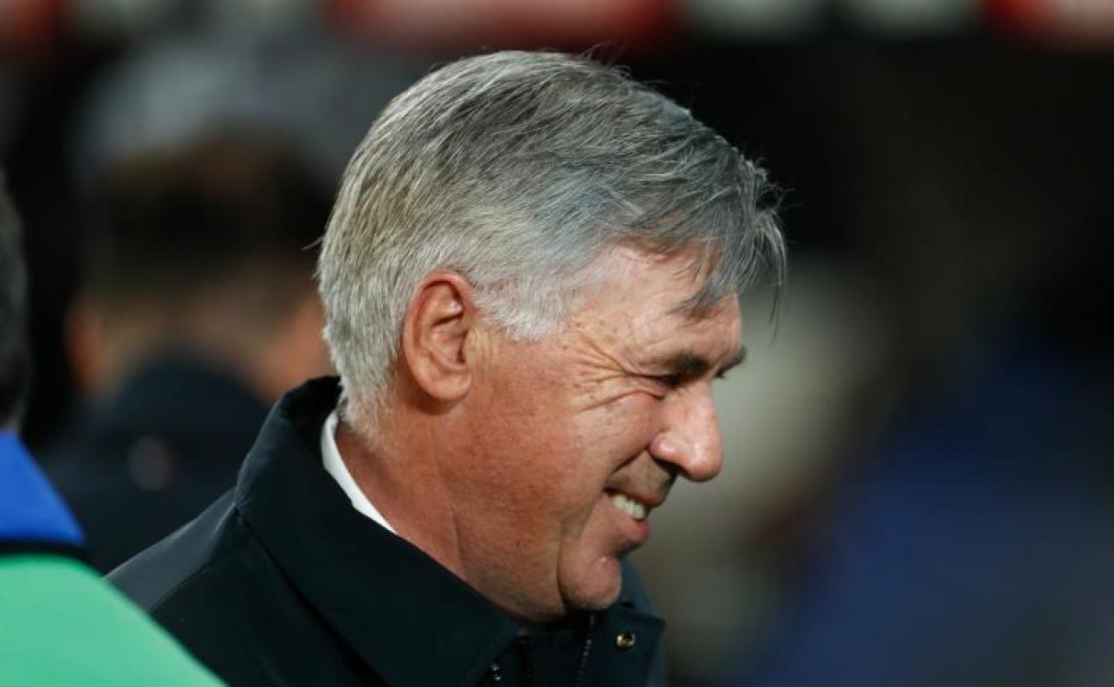 Carlo Ancelotti, entrenador del Real Madrid. 