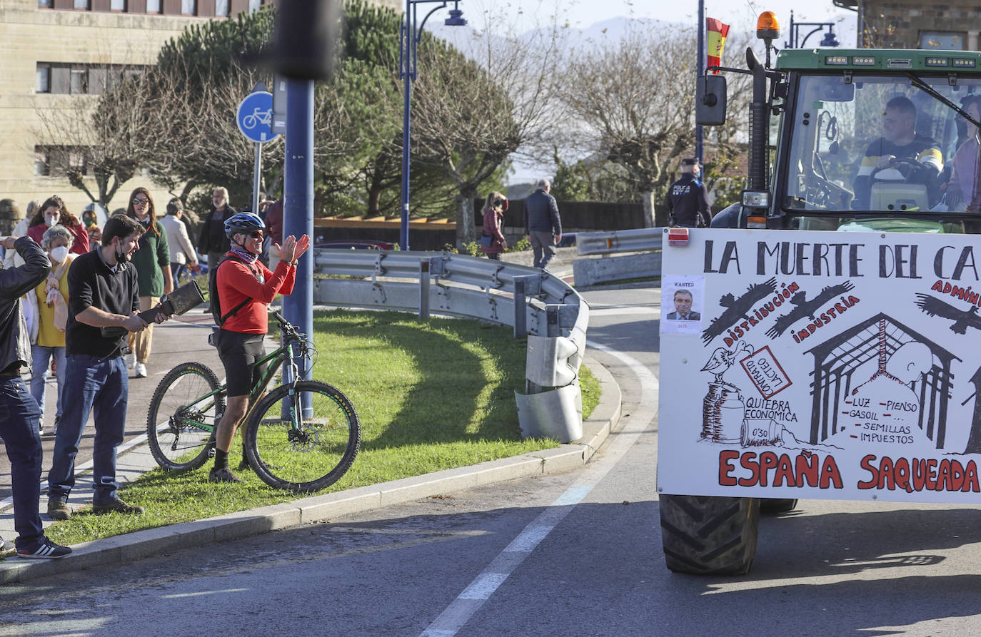 Fotos: Santander se llena de tractores