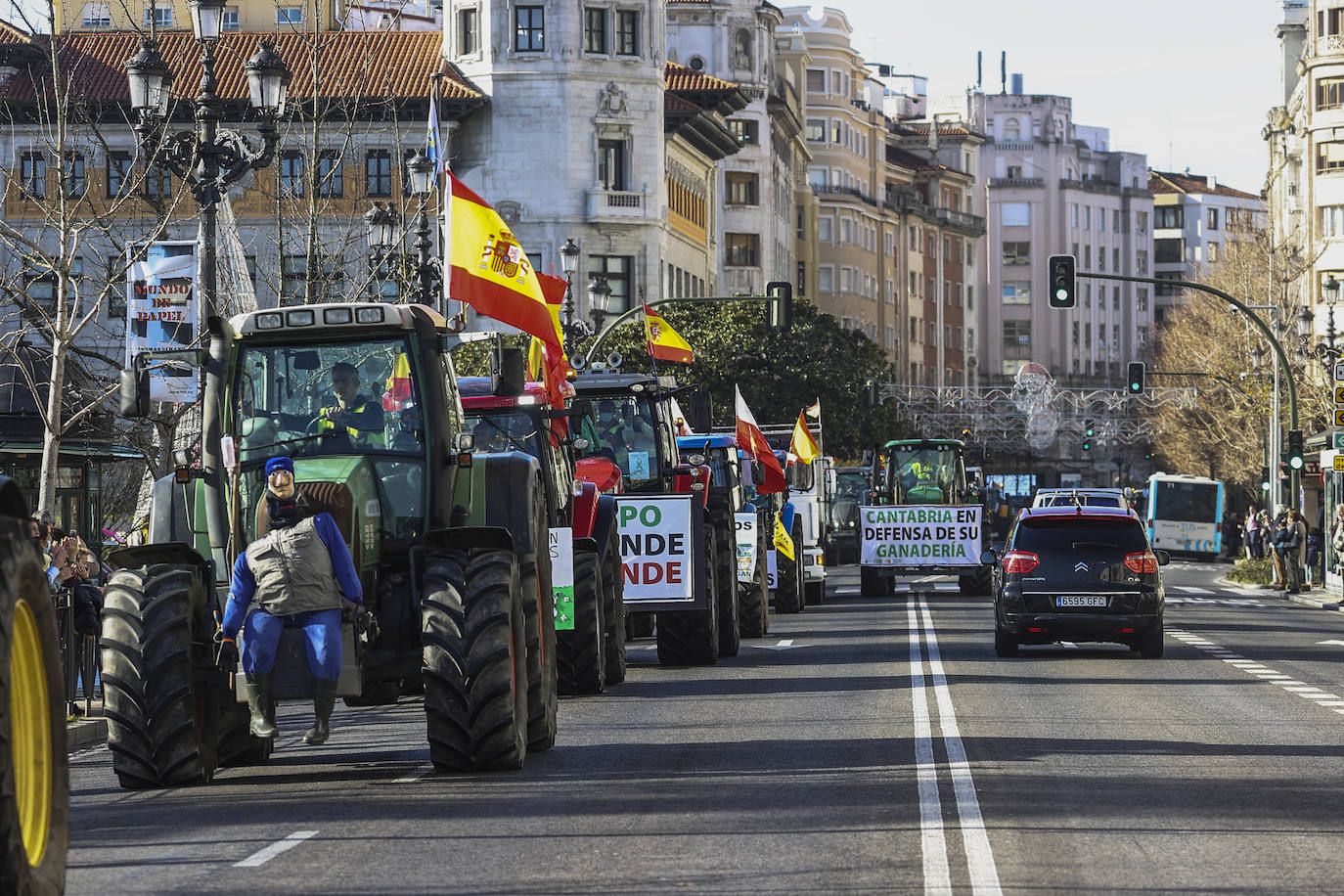 Fotos: Santander se llena de tractores