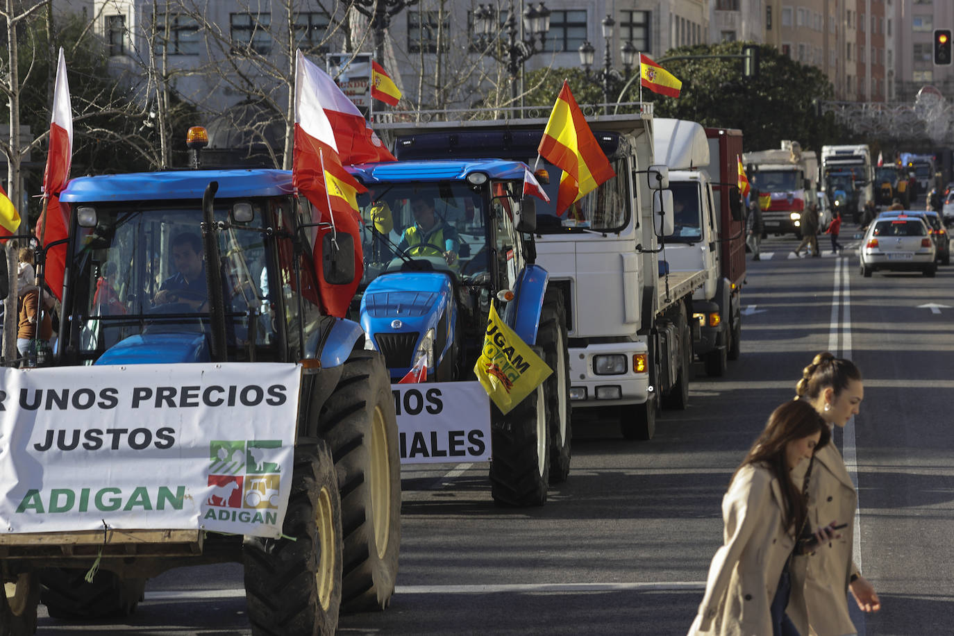 Fotos: Santander se llena de tractores