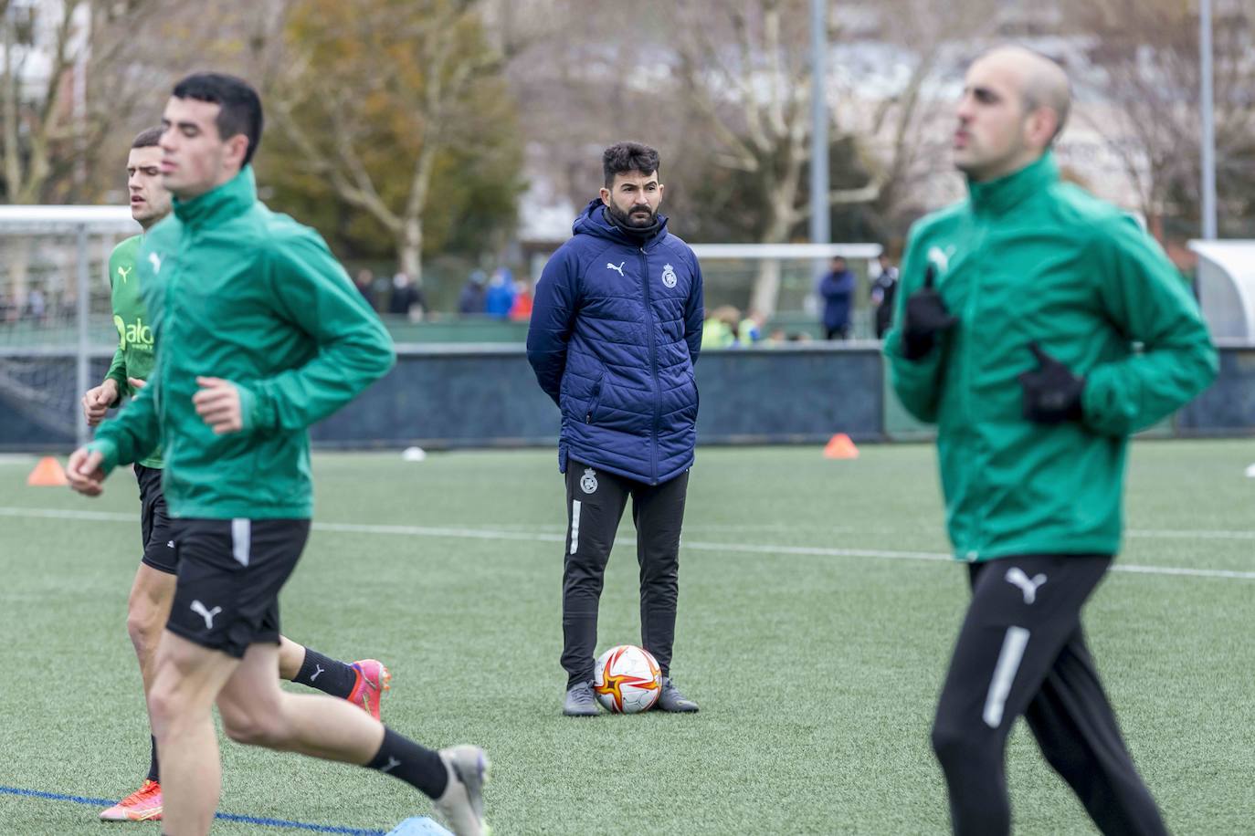 Todos los futbolistas del primer equipo se someterán hoy a una nueva prueba de antígenos