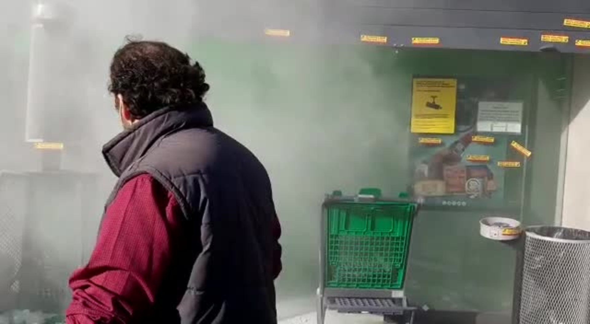 Protestas ganaderas en Colindres
