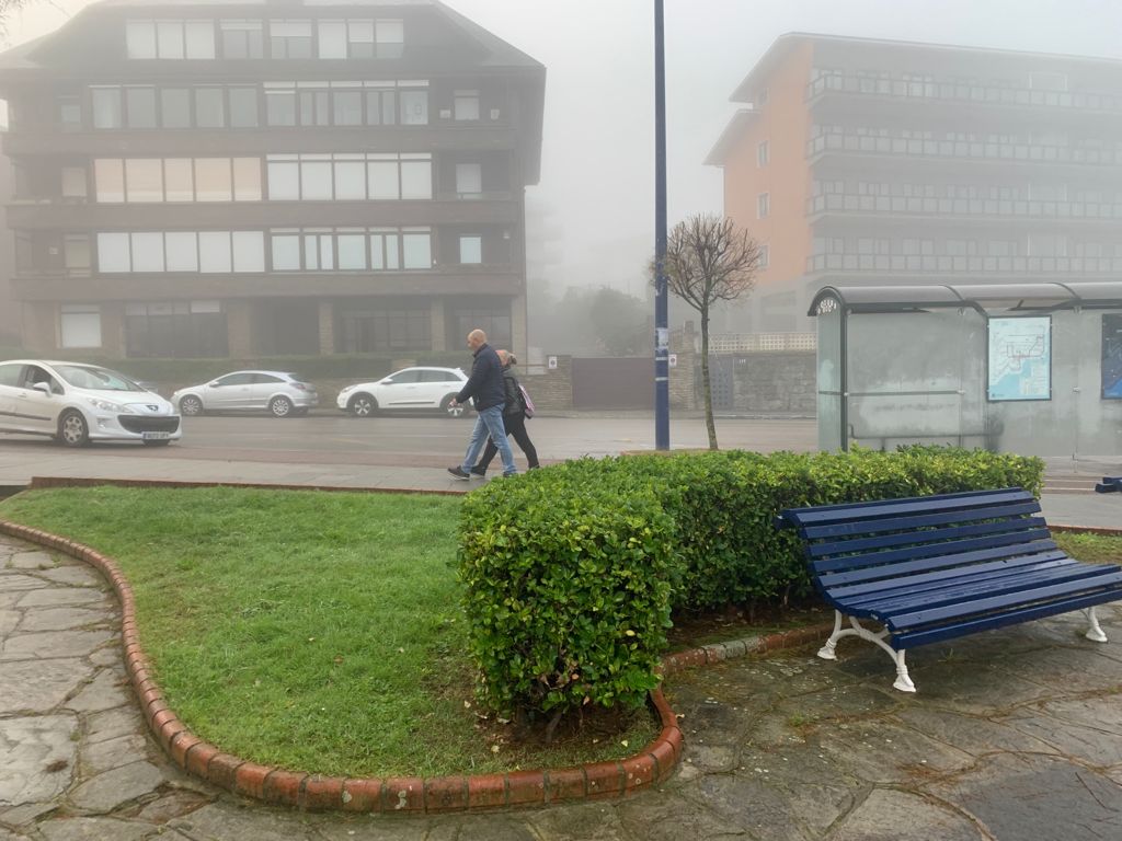 Fotos: La niebla en el amanecer de Santander