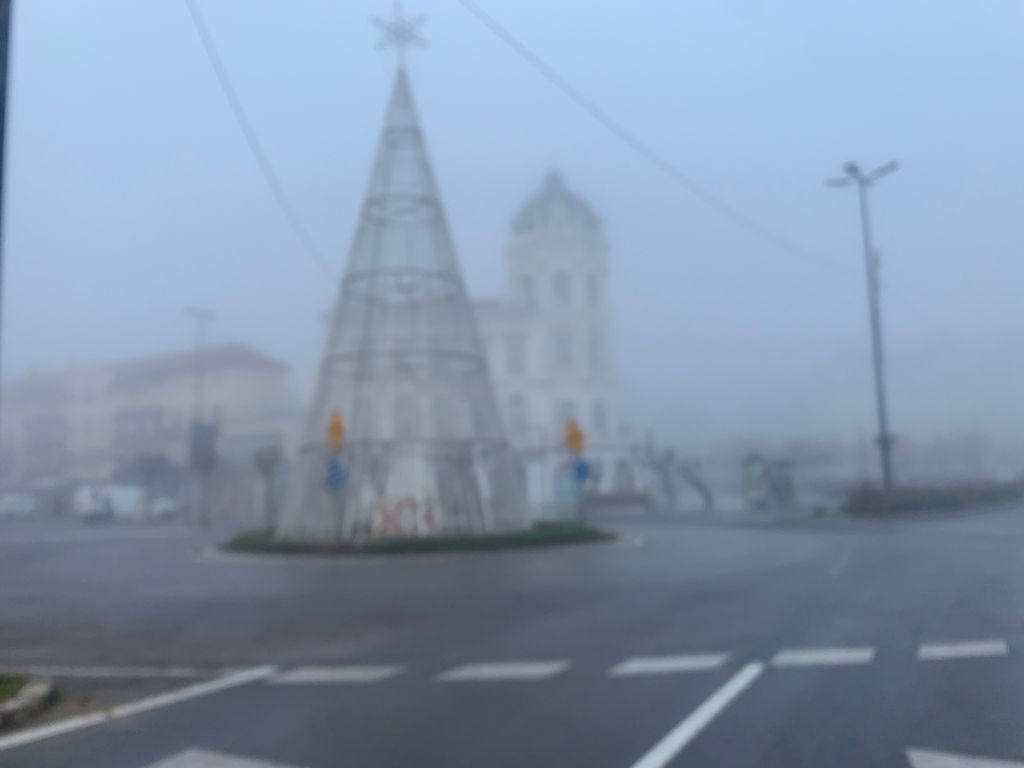 Fotos: La niebla en el amanecer de Santander