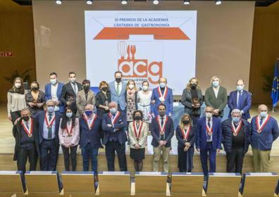 Imagen secundaria 1 - Otra noche para el brillo de la gastronomía de Cantabria