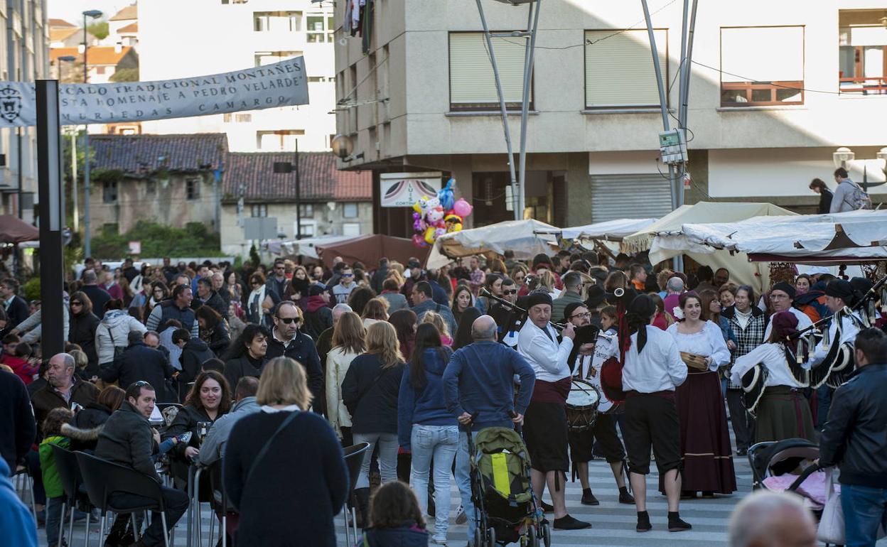 Calle peatonal de la Constitución, donde tendrá lugar el concierto.