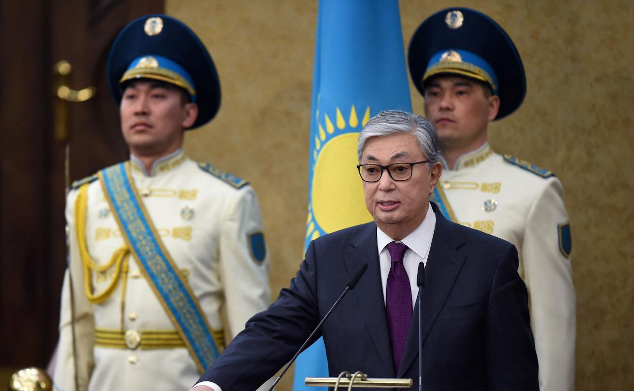 Kassym-Jomart Tokayev, el presidente de Kazajistán.