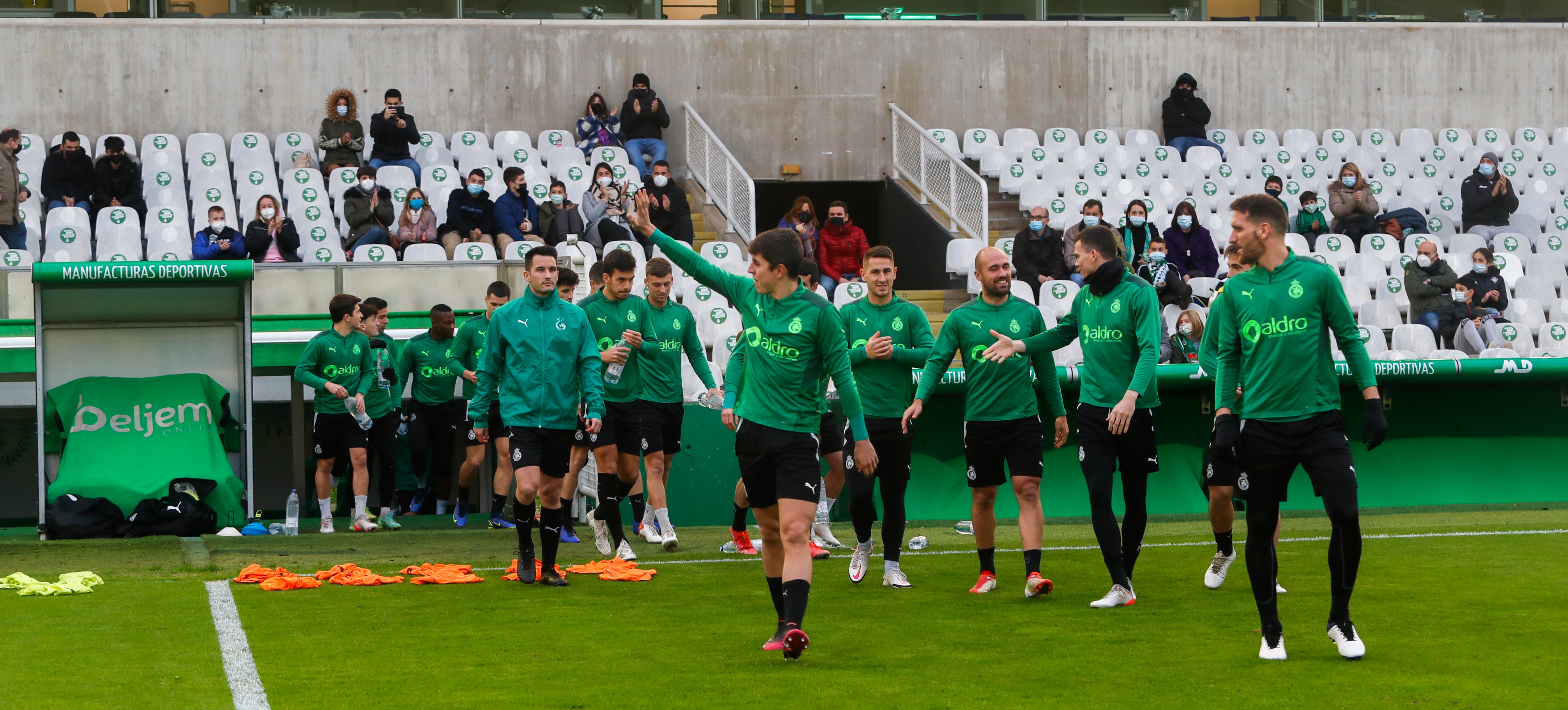 Fotos: Un entrenamiento abierto al público para celebrar el Día de Reyes