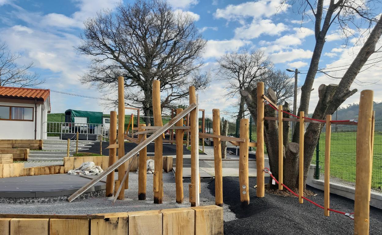 El nuevo patio del colegio 