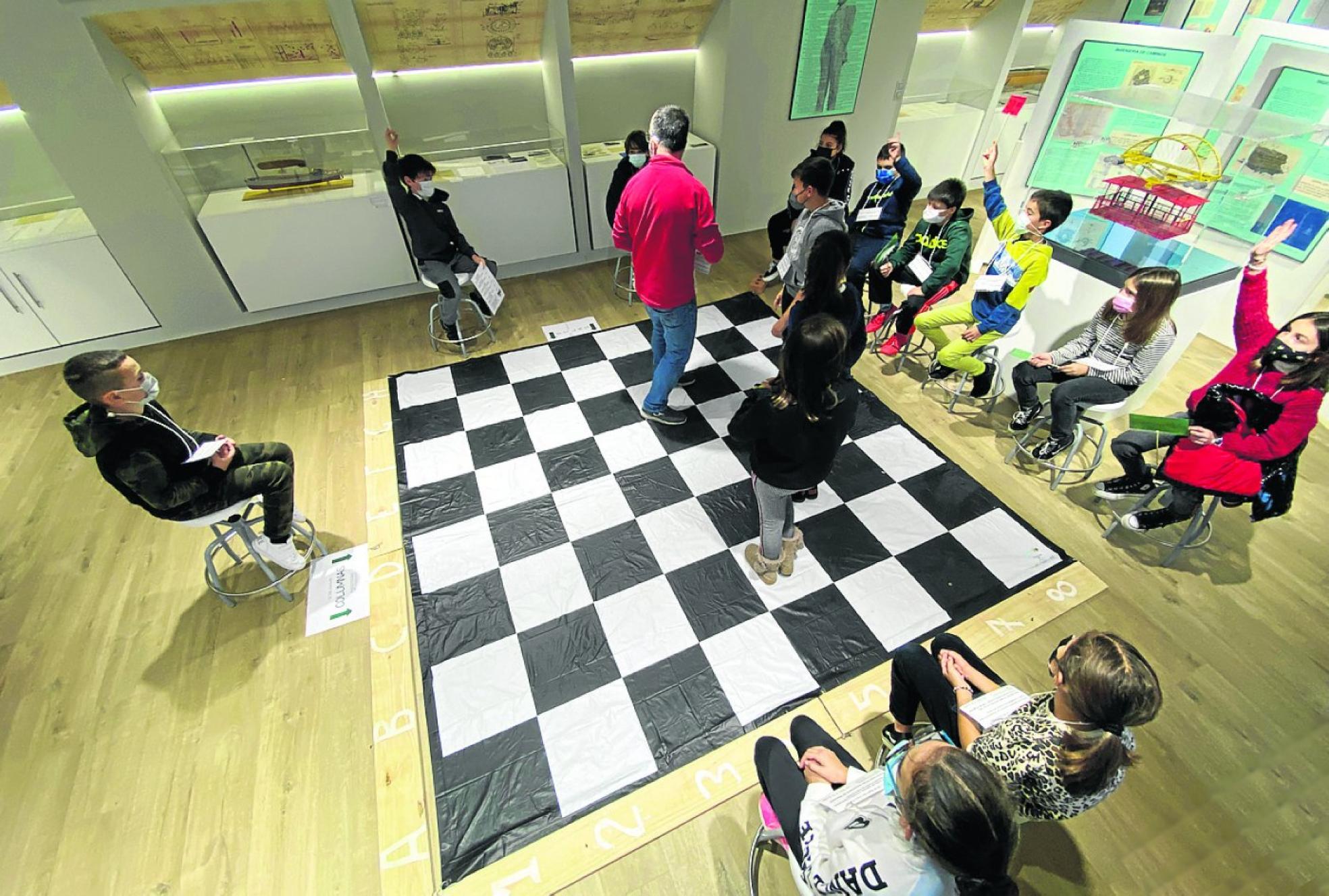 Una de las actividades pensadas para el público infantil y juvenil. cavia