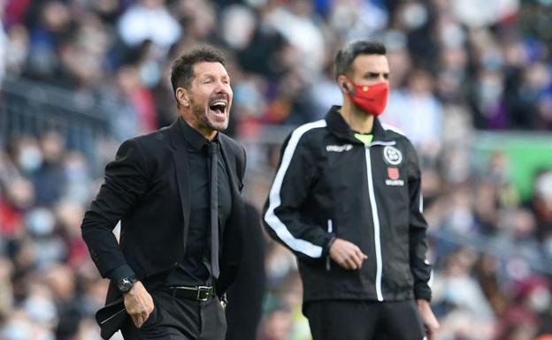 Simeone: «Tenemos que mejorar, y bastante, en la parte defensiva»