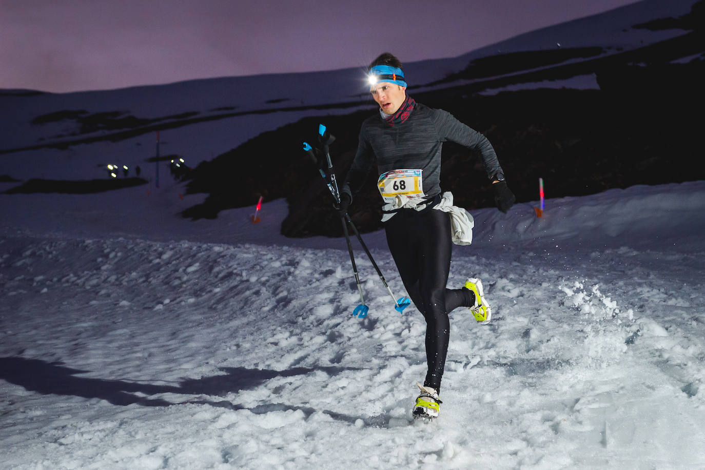 Fotos: &#039;El Chivo Snow Running&#039;, en imágenes