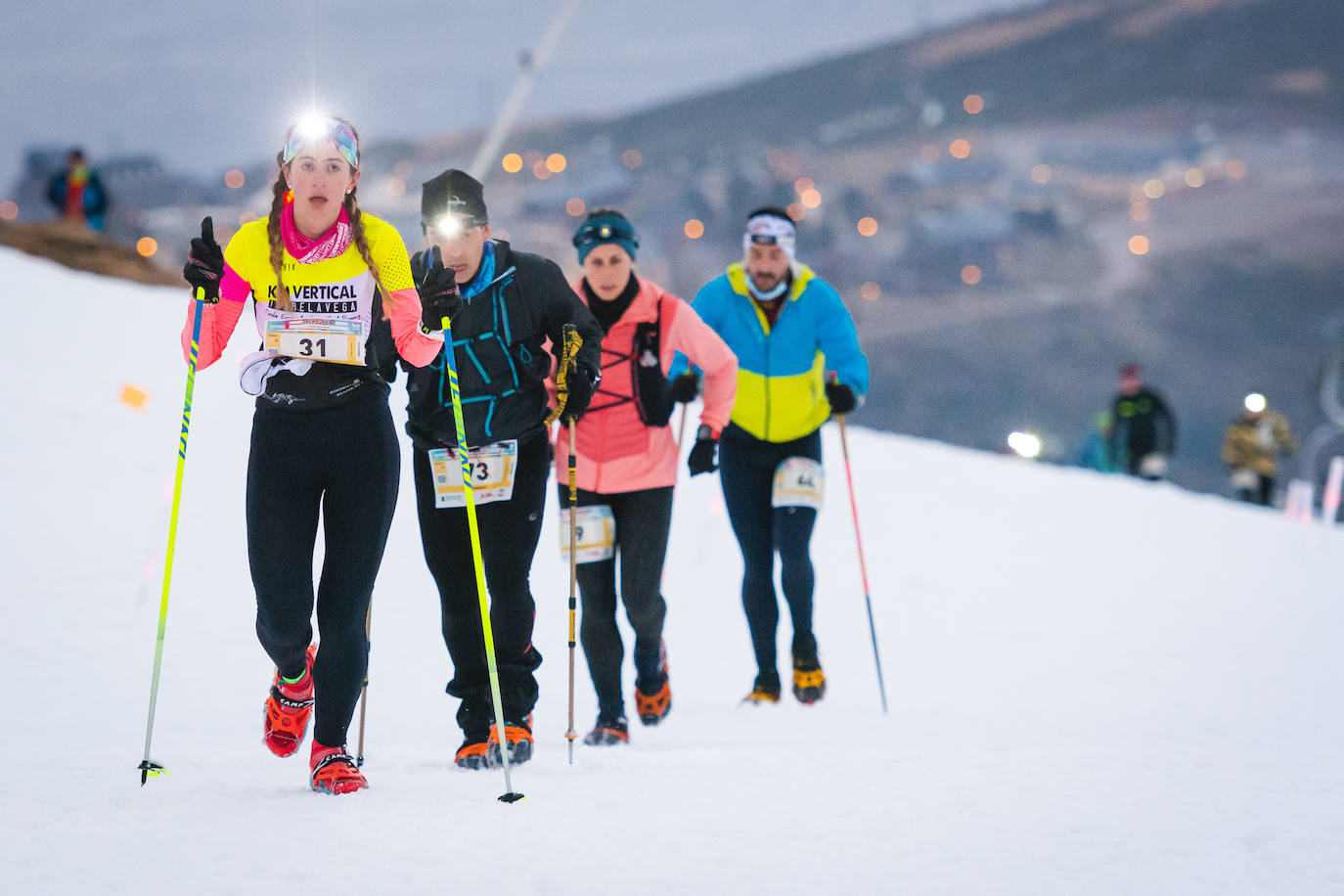 Fotos: &#039;El Chivo Snow Running&#039;, en imágenes