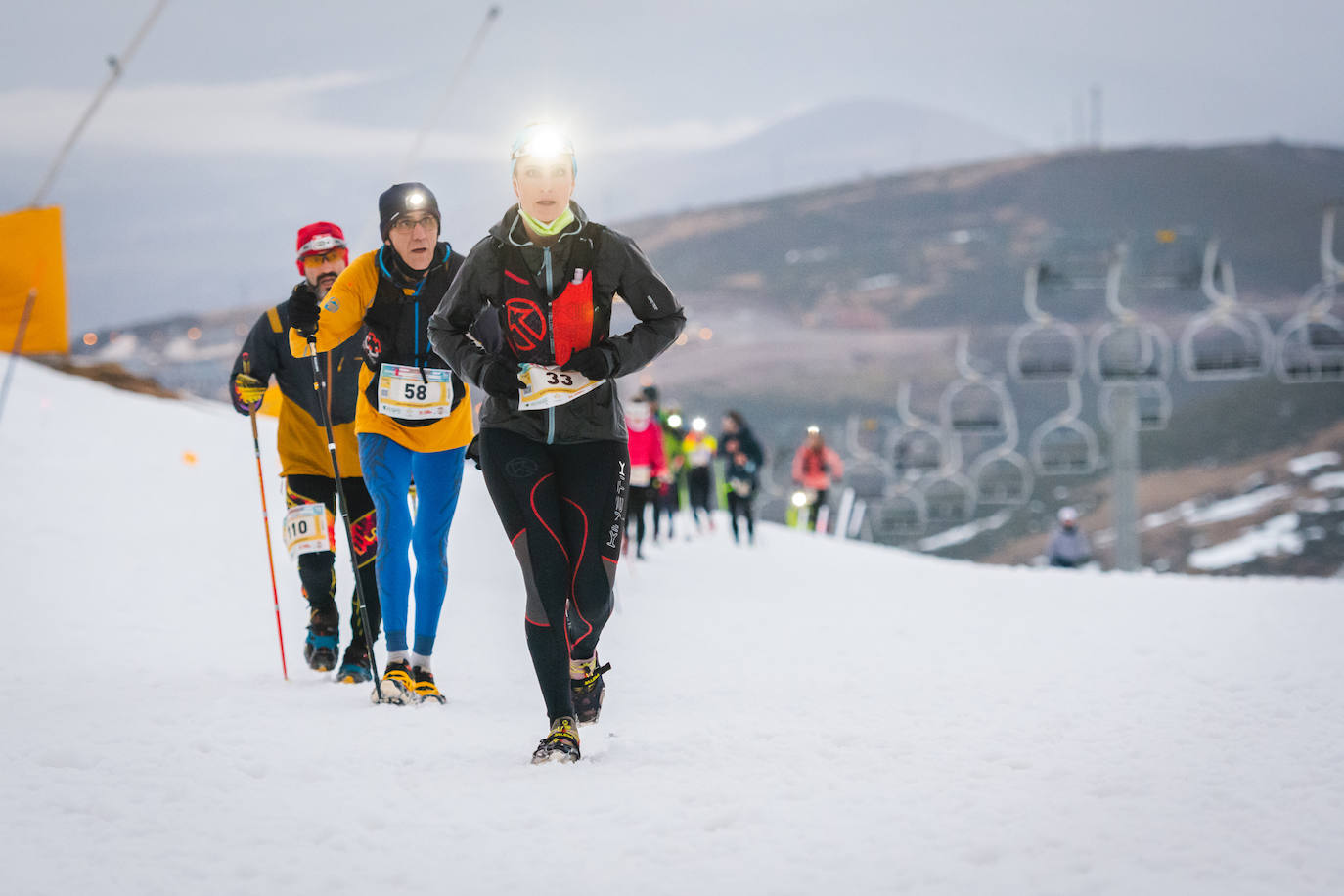 Fotos: &#039;El Chivo Snow Running&#039;, en imágenes