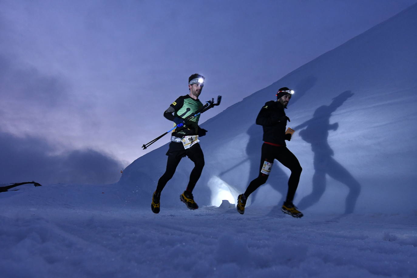 Fotos: &#039;El Chivo Snow Running&#039;, en imágenes