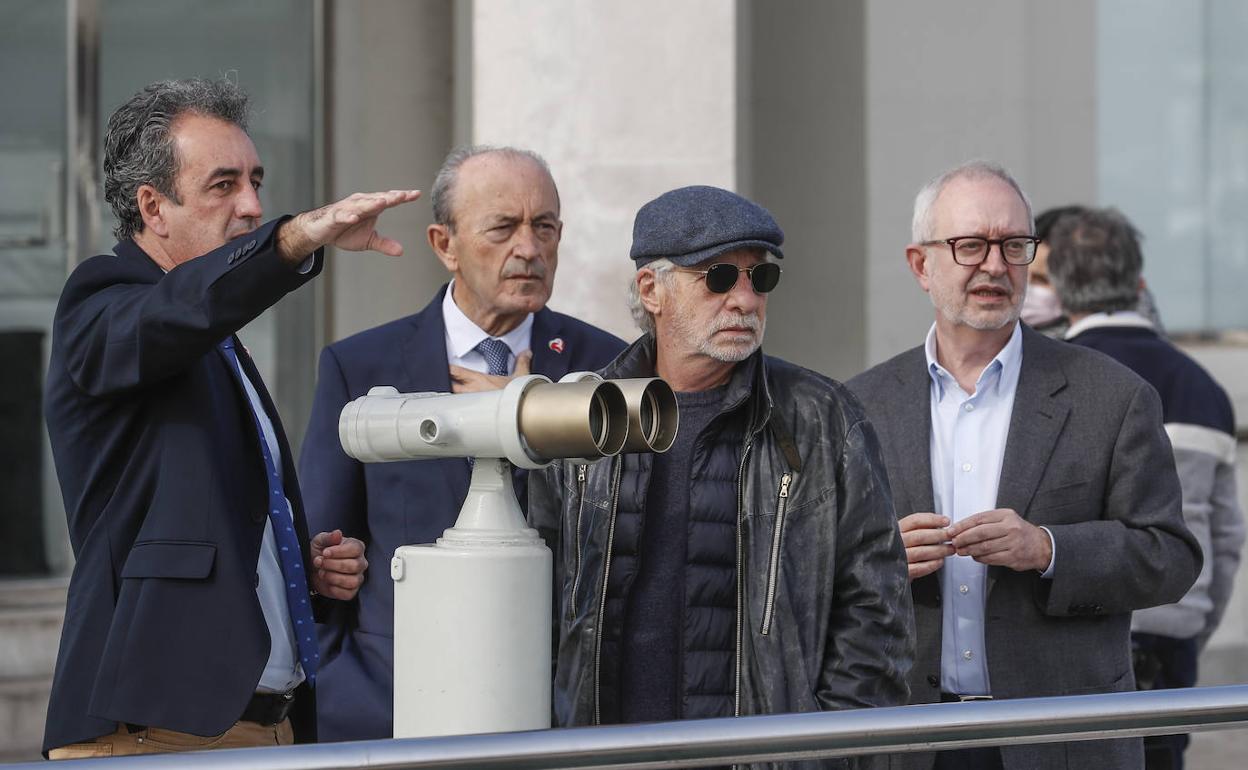 Francisco Martín, Javier López Marcano, Javier Mariscal y José María Lafuente.