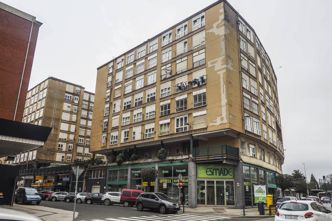 El Edificio Castilla, donde este viernes se produjo el asesinato.