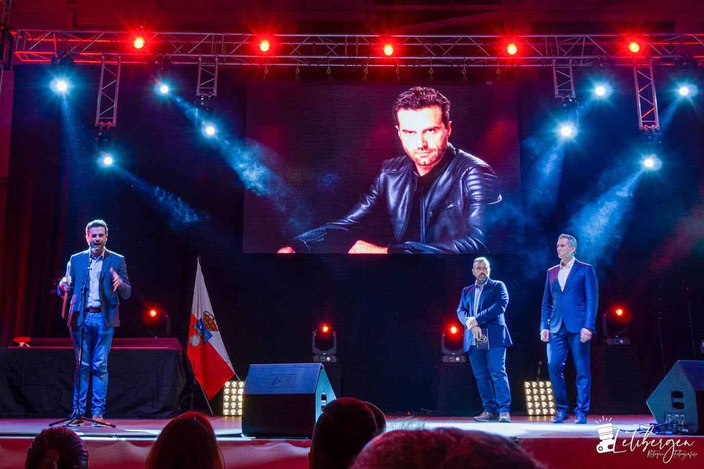 Actuaciones y recogida de galardones en la gala cántabra celebrada el sábado en el municipio zaragozano de Pinseque