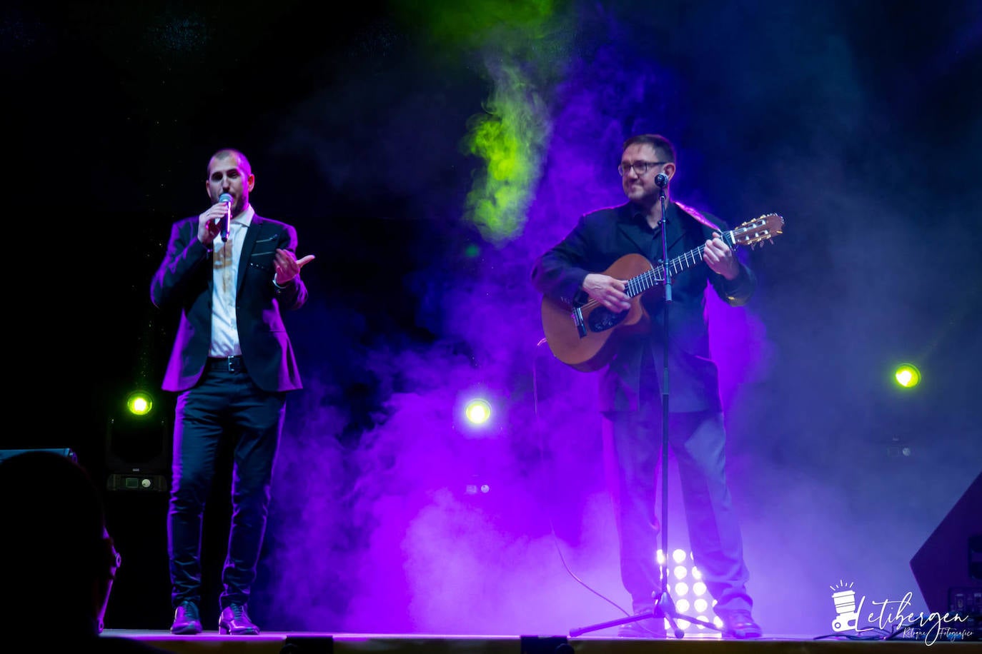 Actuaciones y recogida de galardones en la gala cántabra celebrada el sábado en el municipio zaragozano de Pinseque