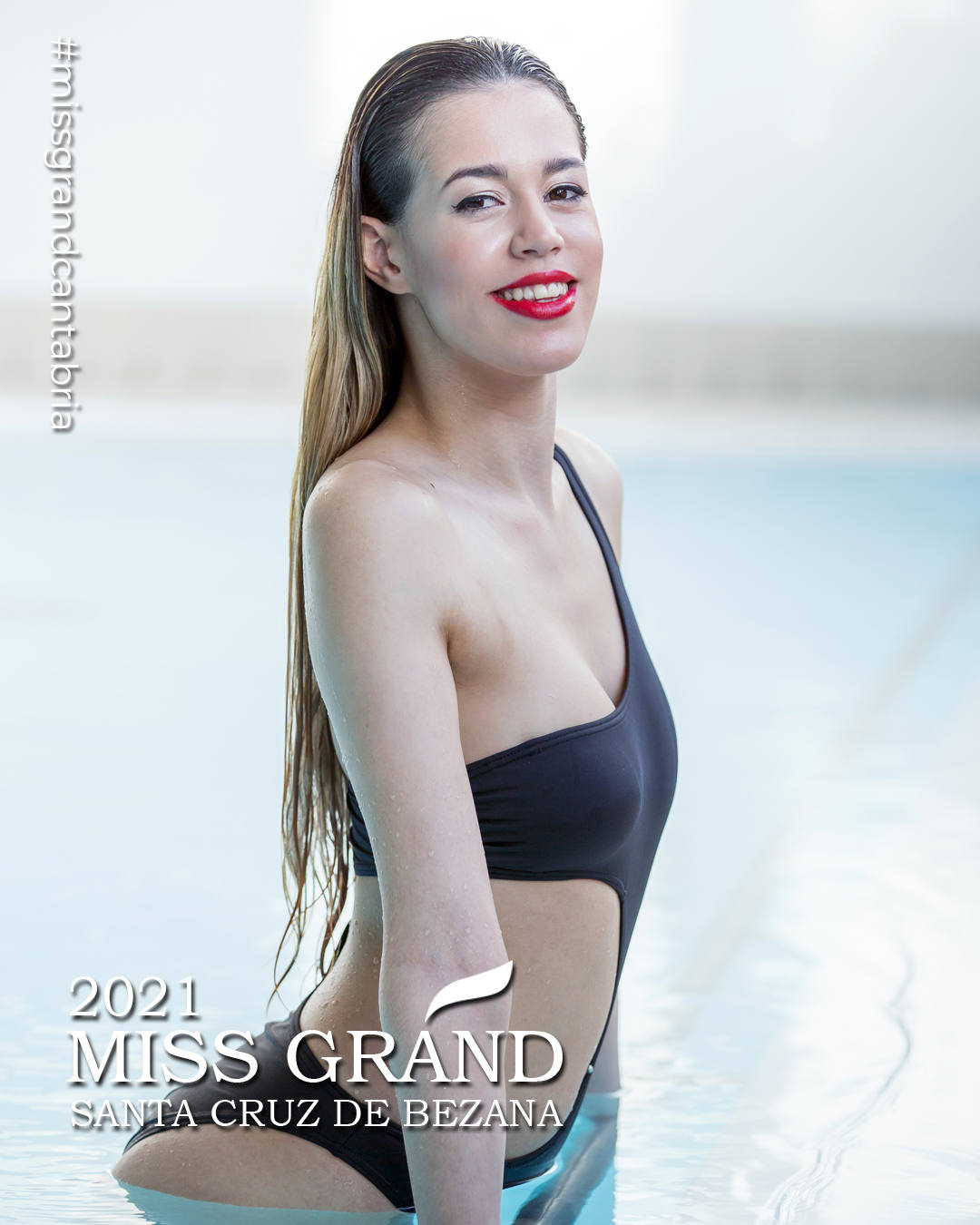 Miss Grand Santa Cruz de Bezana. Nombre: Mariel Dashira Cueto Díaz. Edad: 22 años. Localidad: Santander. Estudios/trabajo: Técnico Superior de Animación 3D, Juegos y Entornos Interactivos, también es camarera.