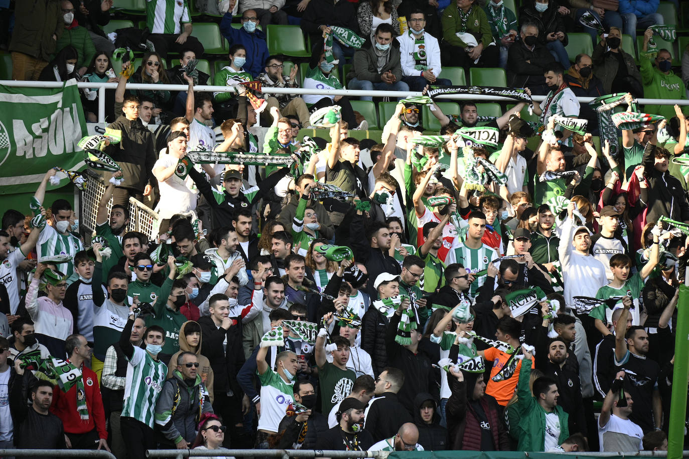 Fotos: Racing-Real Unión, en imágenes