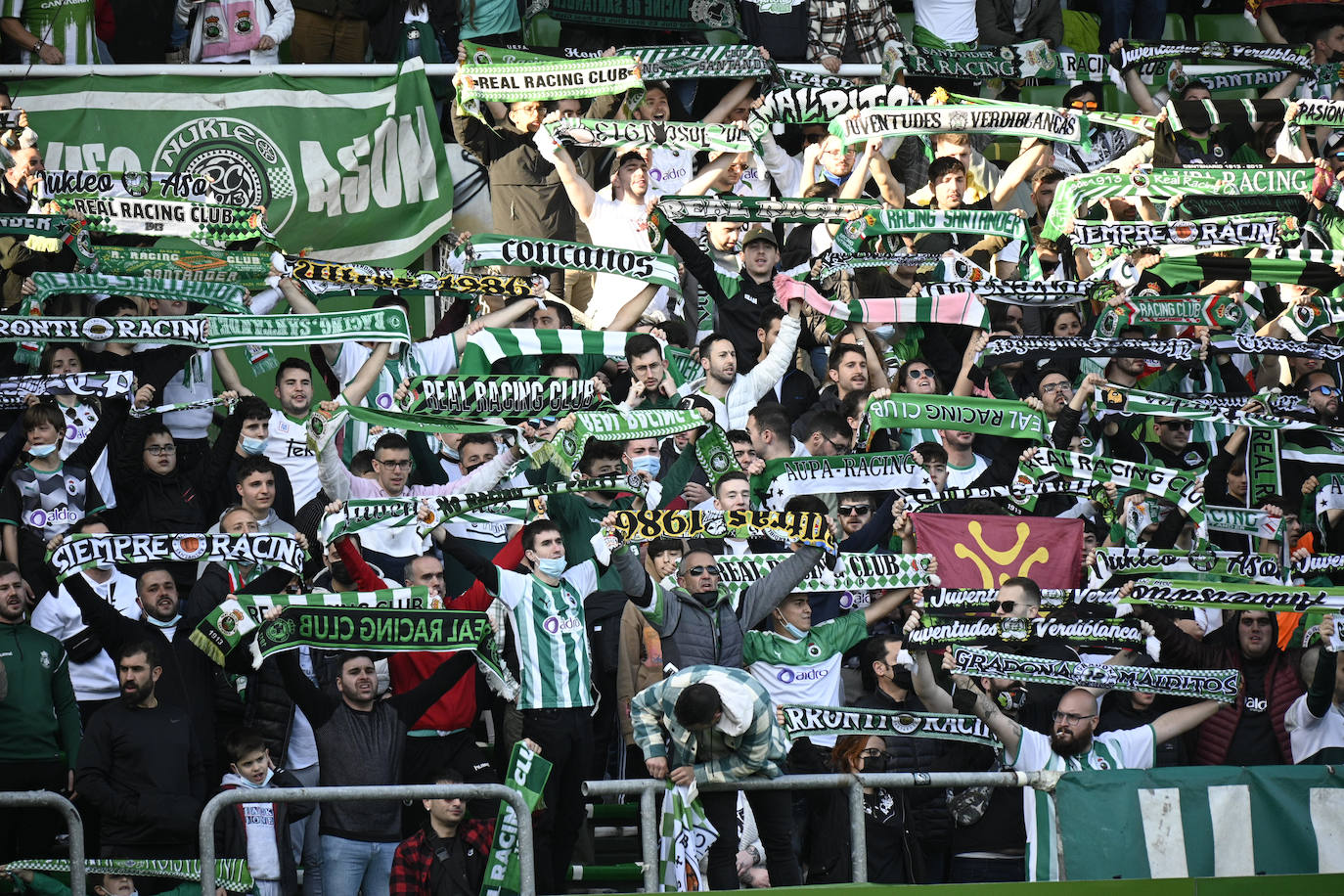 Fotos: Racing-Real Unión, en imágenes