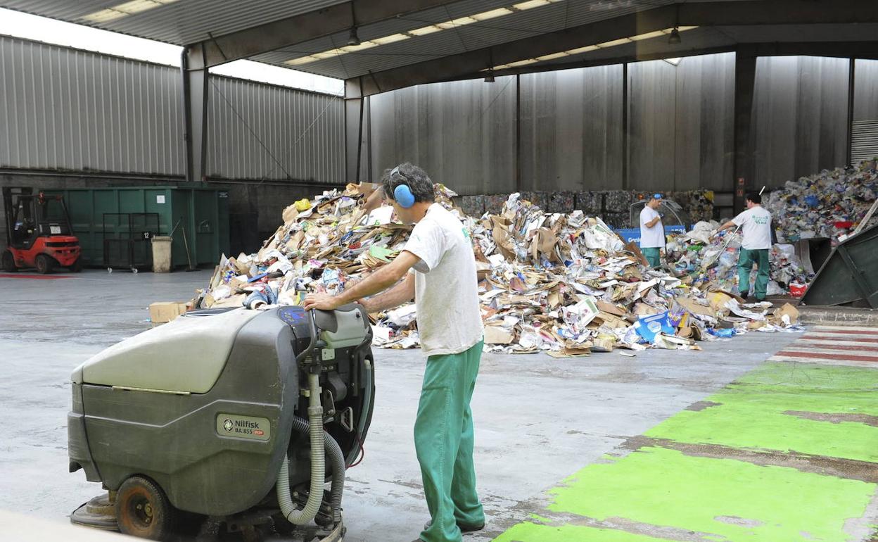 Planta de reciclaje de Amica.