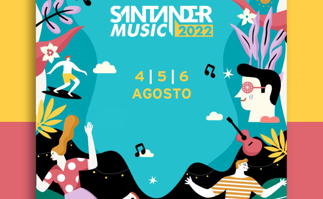 Santander Music celebrará una nueva edición del 4 al 6 de agosto en la Campa de la Magdalena