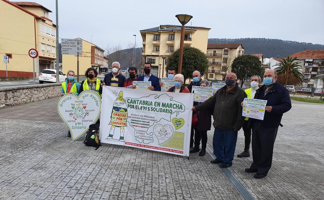 La Marcha Cantabria Solidaria por el 0,77% recorre el domingo Pesués, Val de San Vicente, Herrerías y Lamasón