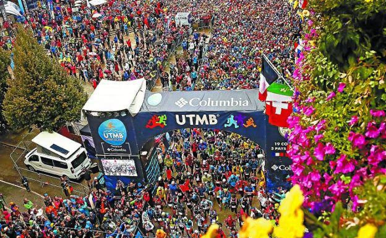 El UTMB es el mayor evento de trail del mundo.