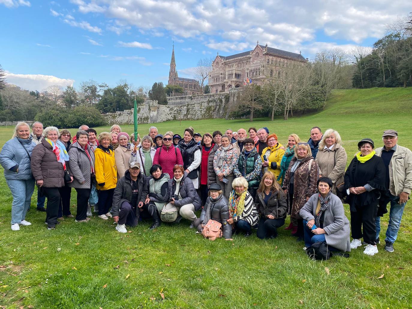 Fotos: Un grupo de rusos y ucranianos, de turismo por Cantabria