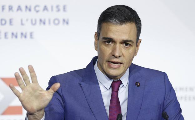 El presidente del Gobierno, Pedro Sánchez. 