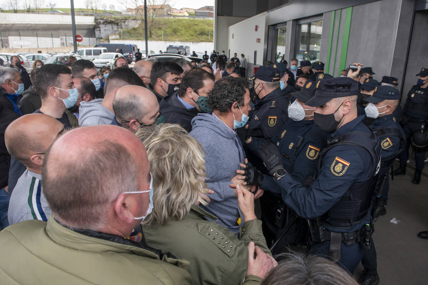 Fotos: Protestas por el precio de la leche