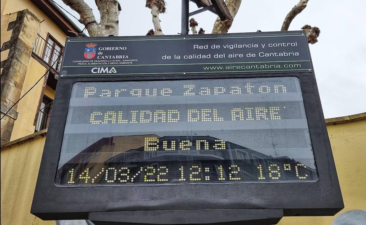 Torrelavega cierra 2021 con una calidad del aire similar a la de año anterior