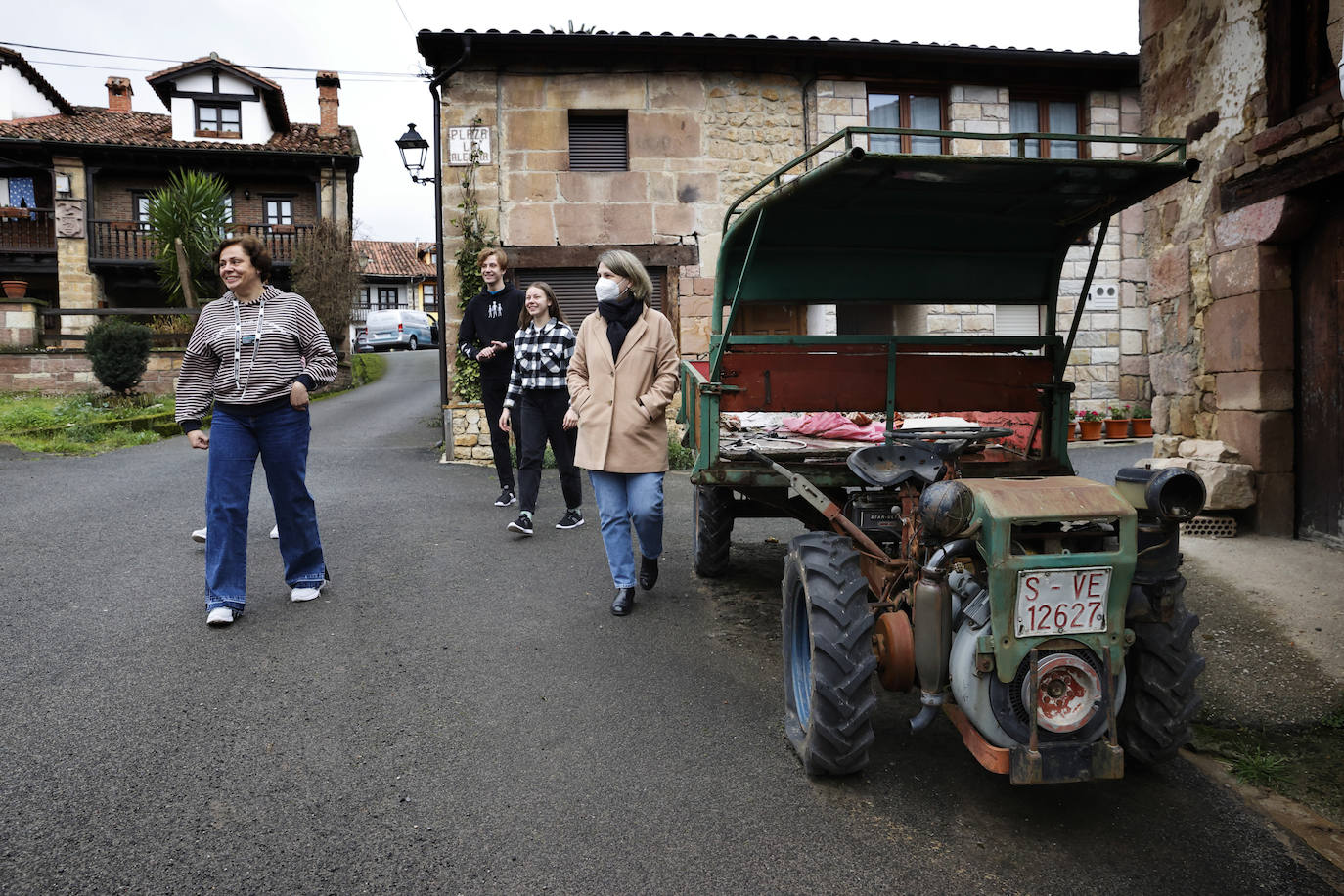 Fotos: Volver a la normalidad en Valdáliga