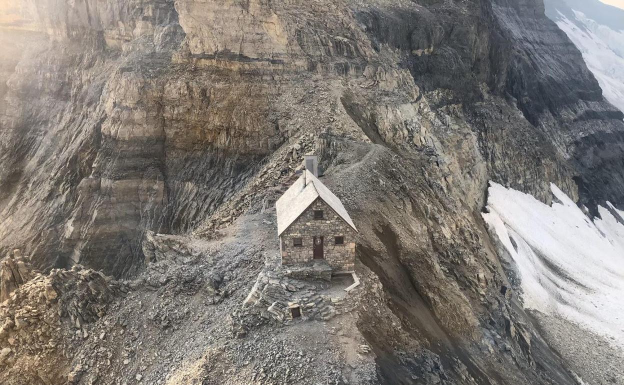 La red de parques nacionales de Canadá demolerá este refugio que se está quedando sin suelo.