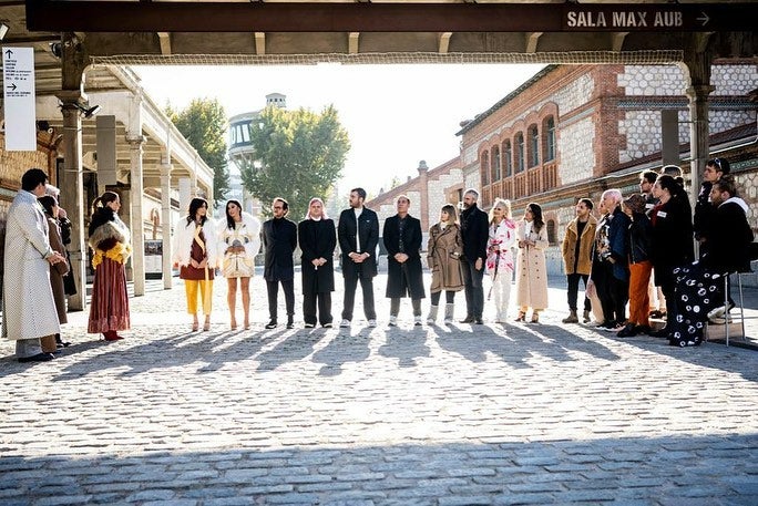 En Matadero Madrid, localización de la prueba de exteriores, en la que Odette participó junto a otros diseñadores de ACME.