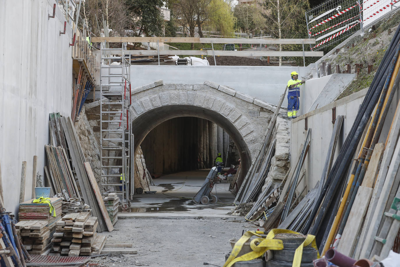 Fotos: Antiguo túnel de Tetuán