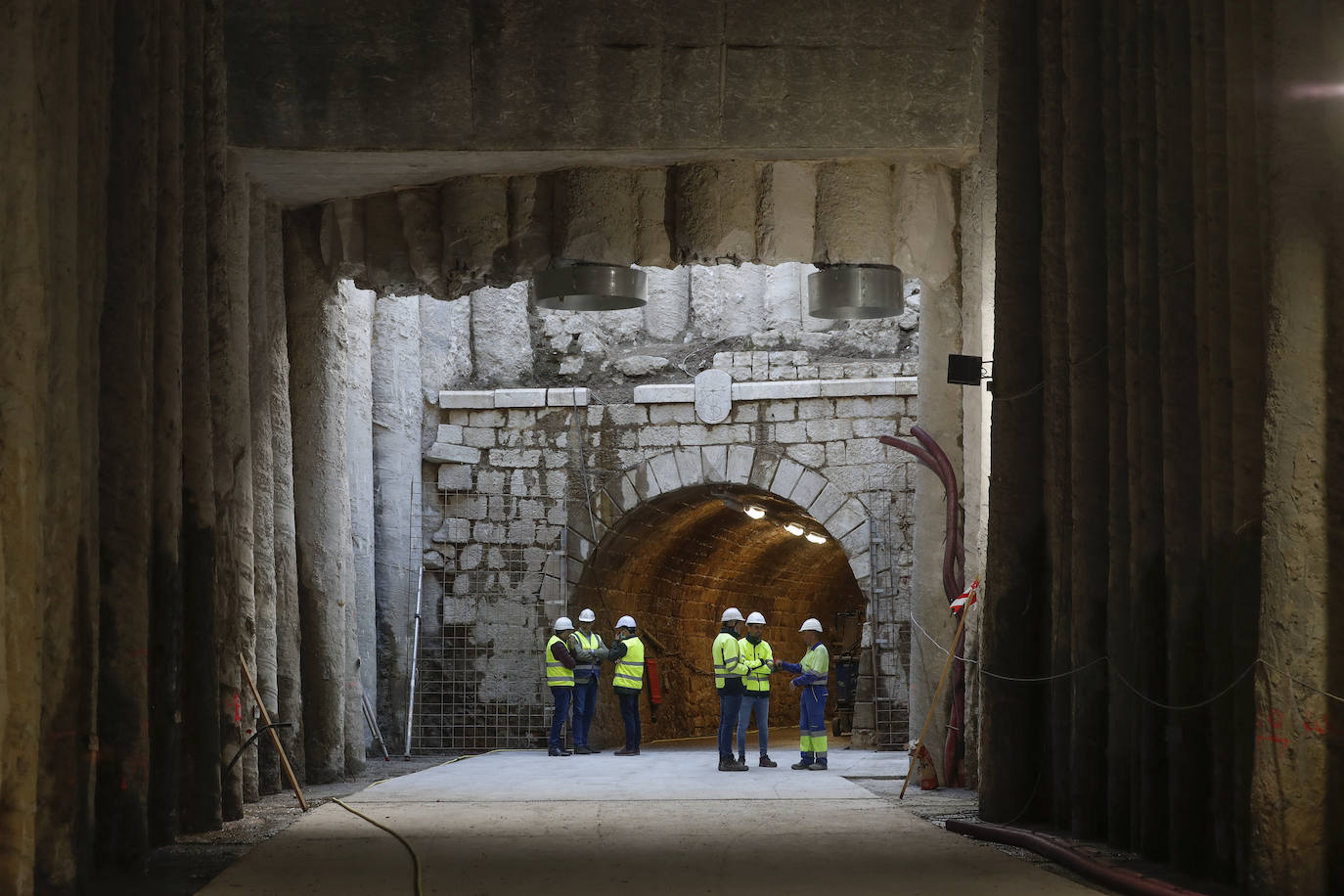 Fotos: Antiguo túnel de Tetuán