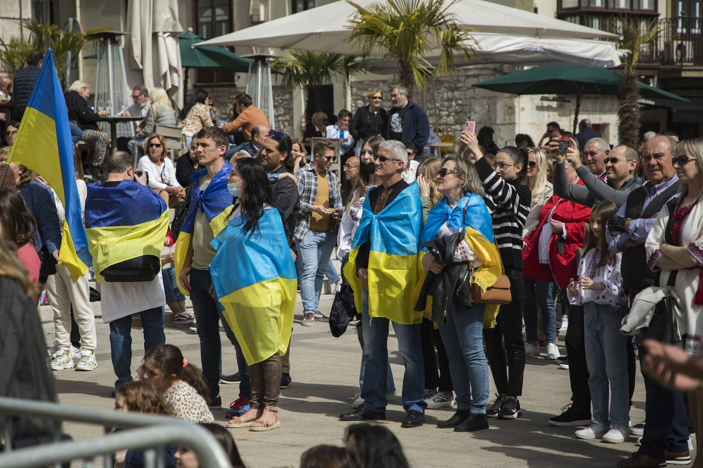 Fotos: Fiesta en solidaridad con Ucrania