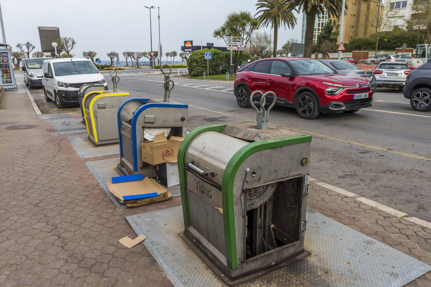 Fotos: Un repaso a los contenedore soterrados de Santander