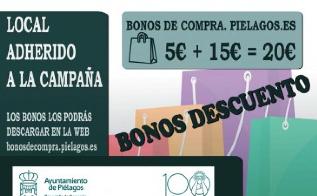 Imagen de la campaña de dinamización del comercio local del Ayuntamiento de Piélagos