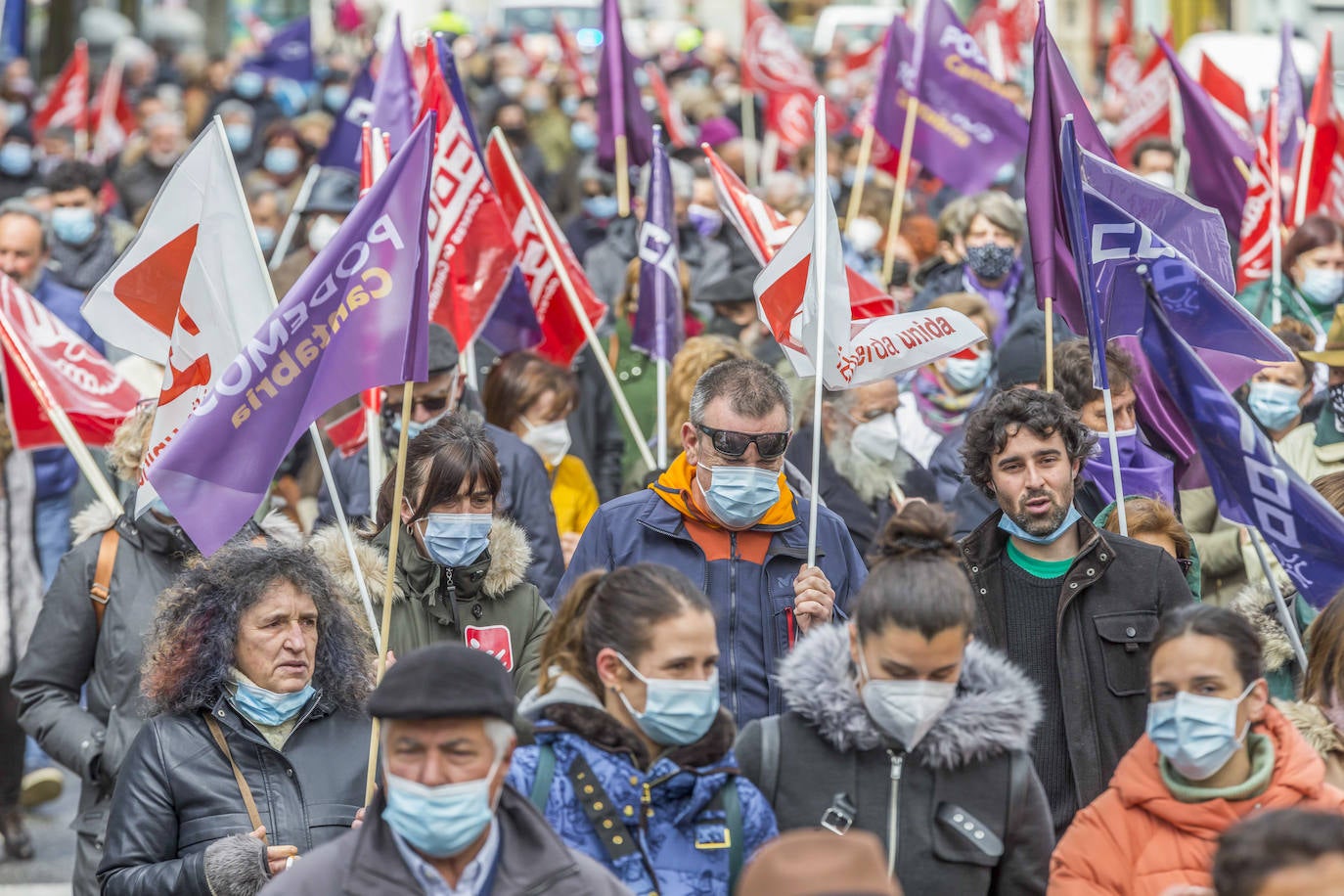 Fotos: La manifestación de Atención Primaria, en imágenes