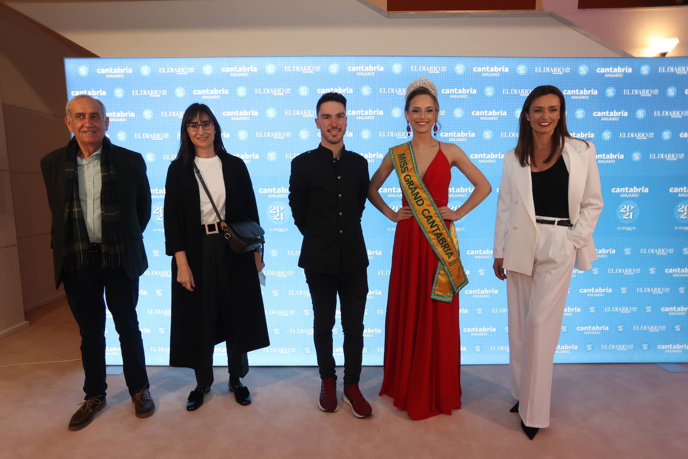 Fernando García, Adela Sánchez, Samuel Velasco, María Fernanda Pardo y Candelaria Rodríguez.