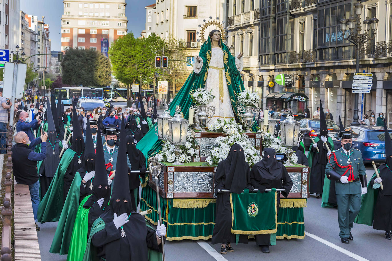 Fotos: La Esperanza vuelve a las calles de Santander