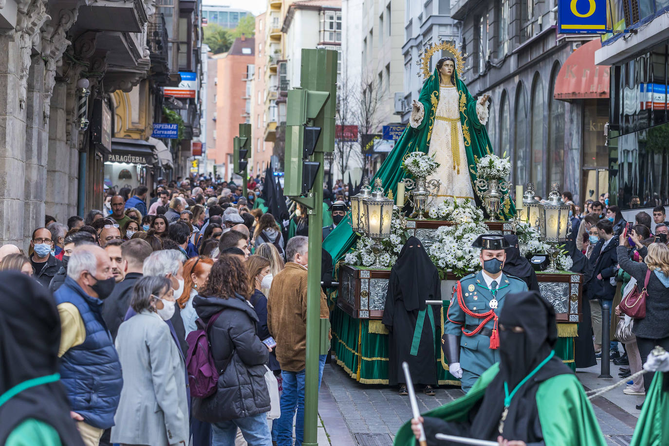 Fotos: La Esperanza vuelve a las calles de Santander