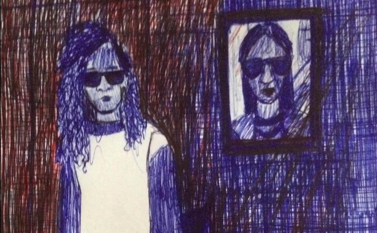 'Fashion magazine 8' fue dibujado en el 2015. 