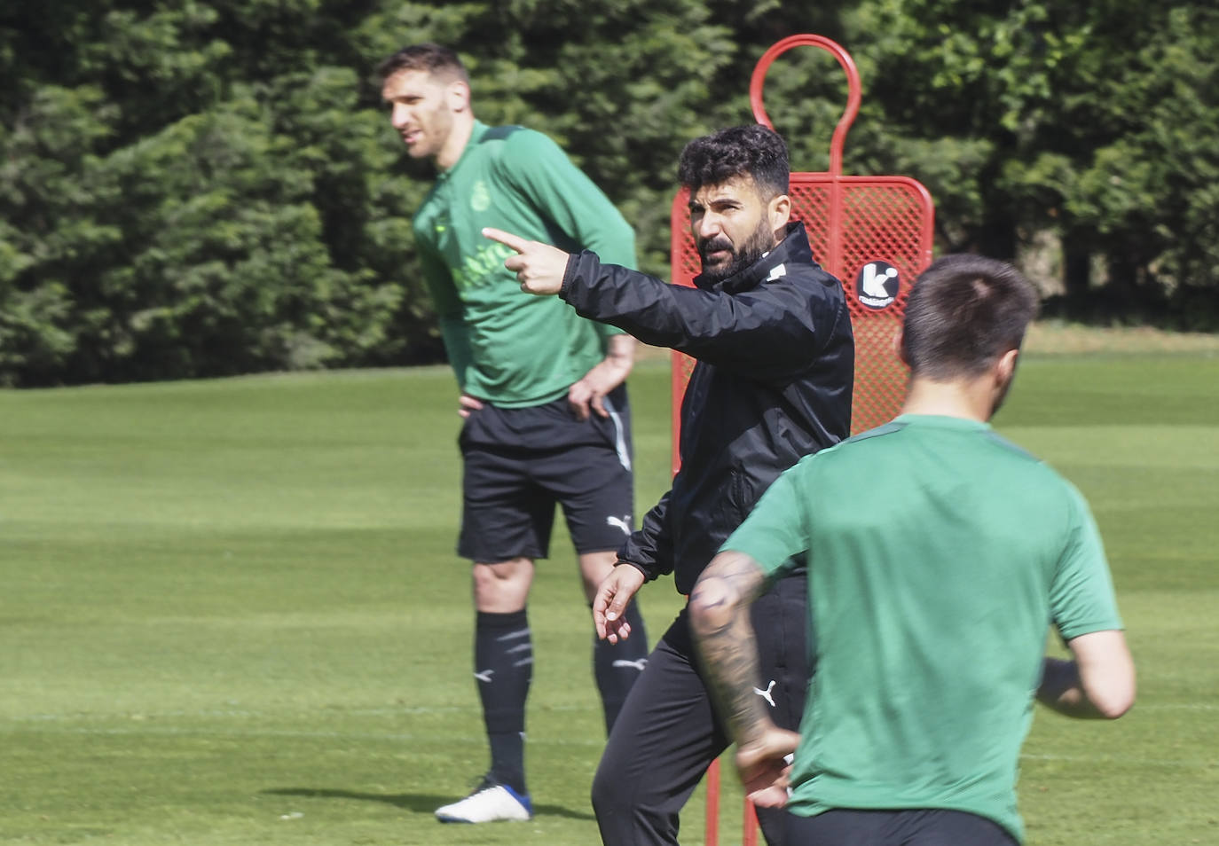 Fotos: Imágenes del entrenamiento del Racing abierto al público