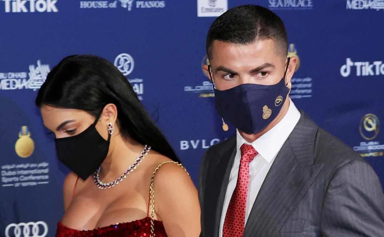 Cristiano Ronaldo y Georgina Rodríguez.