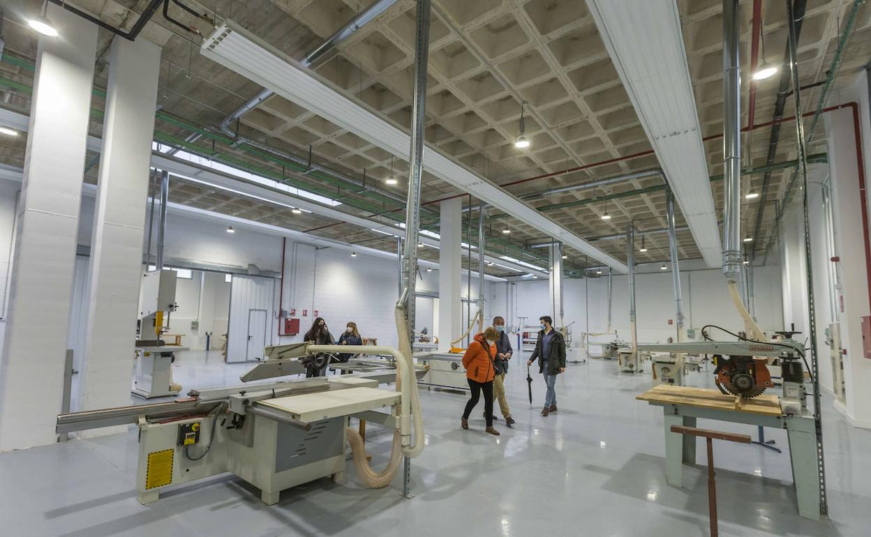 Interior de las dependencias municipales que han sido inauguradas este martes.